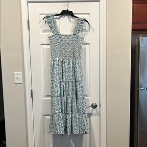 BTFBM Floral Smocked Sun Dress. Size L
